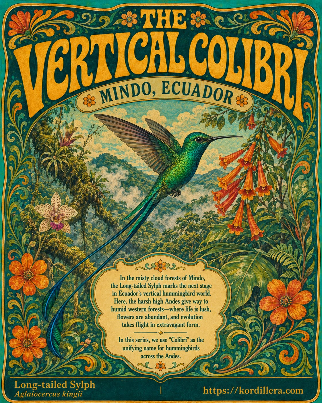 Vertical Colibri, Mindo