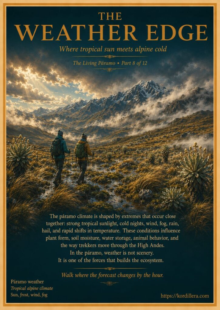 The Weather Edge: Navigating the Climate of the High Andes